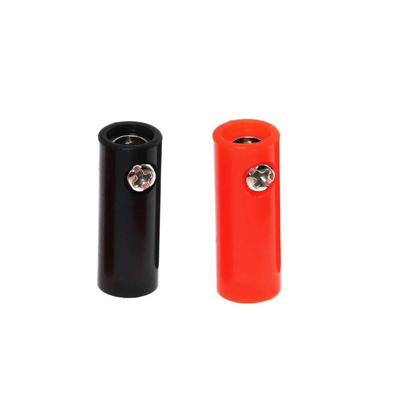 bnafes Banana Jack Connector 10PCS 4mm Banana Female Socket Speaker Cable Connector Adapter Black Red - Image 3
